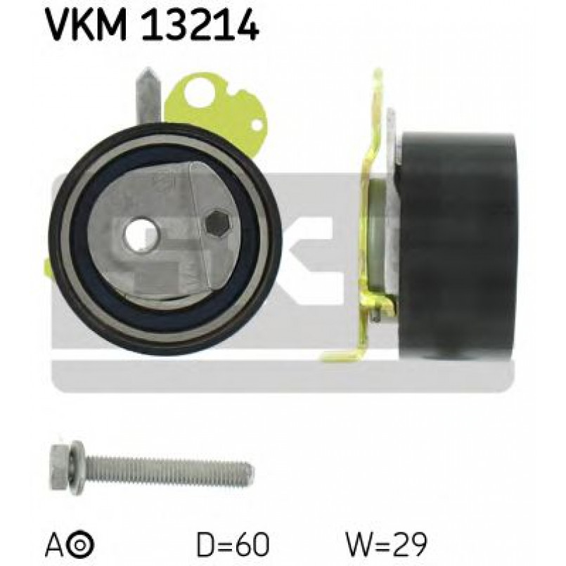 VKM 13214 SKF Ролик модуля натягувача ременя
